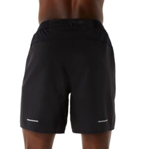 ASICS Men's Road 2-N-1 7IN Short Apparel, M, Performance Black/Carrier Grey