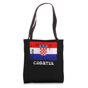 Croatian Croatia Flag Pride Croatian Flag Tote Bag