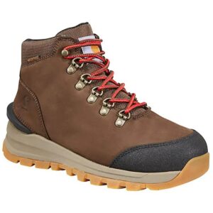 Carhartt Women's Gilmore Wp 5" Soft Toe Hiker Hiking Boot, Dark Brown, 6.5 US