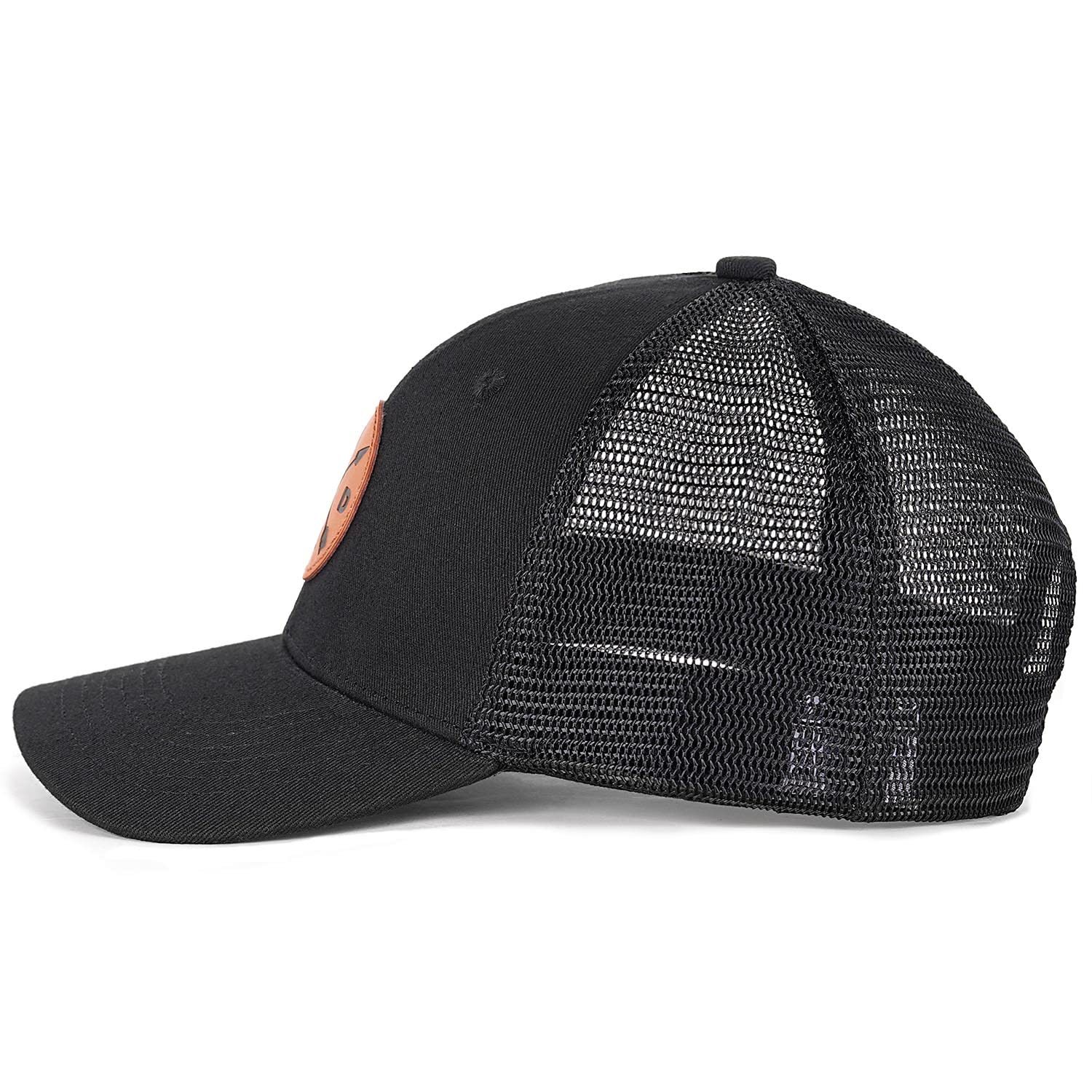 Boticci Trucker Hat for Men Women, Adjustable Outdoor Mesh Snapback Hat - Wild