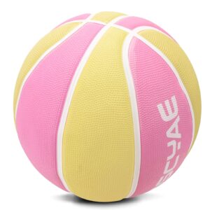 MSCYAE Youth Basketball Size 5(27.5"),Kids Basketball for Indoor Outdoor Pool Play Games or Practice Basketball Basic Skills (Best Gift for Children)