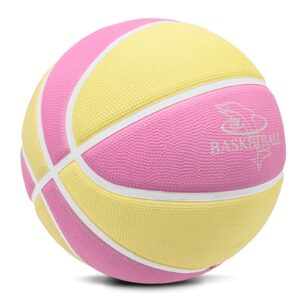 MSCYAE Youth Basketball Size 5(27.5"),Kids Basketball for Indoor Outdoor Pool Play Games or Practice Basketball Basic Skills (Best Gift for Children)