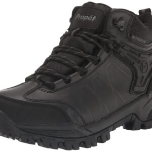 Propét Men's Ridge Walker Force Waterproof Hiking Boots, Black, 16 XX-Wide US