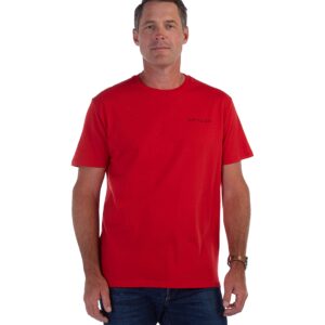 Spyder Men's Gate S/S Basic Tee, Red, XXL