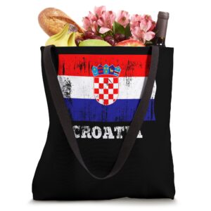 Croatian Croatia Flag Pride Croatian Flag Tote Bag