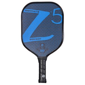 ONIX Graphite Z5 Pickleball Paddle & Pure 2 Outdoor Pickleball Balls (6-Pack) Specifically Designed and Optimized for Pickleball