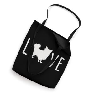 Long Haired Chihuahua - Love Cute Pet Dog Mom Dad Tote Bag