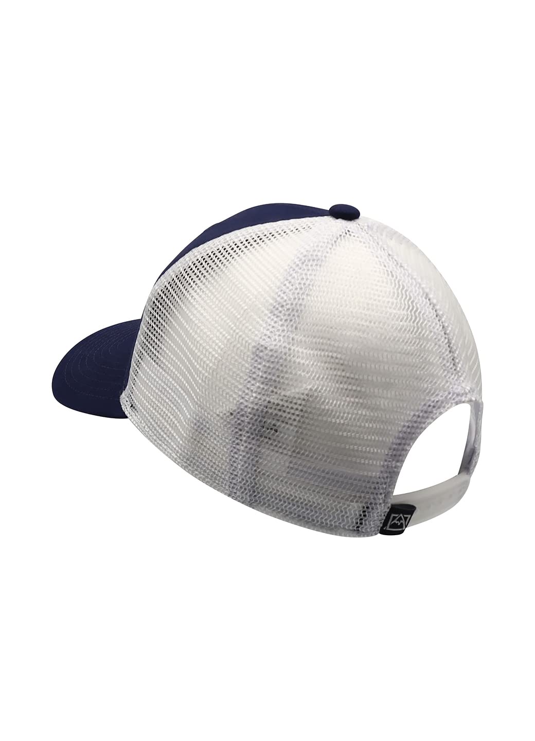 Avalanche Trucker Hat Lightweight Snapback Mesh Back Baseball Cap Fish Navy/White