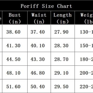 Poriff Men's Active Dry-Fit Quarter Zip Long Sleeve Outdoor Running Performance Pullover Golf Workout Shirts Army Green S