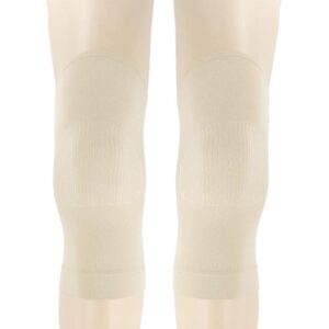 ltlclz 1pair sport knee support elbow protect breathable kneepads relieve arthritis injury bandage knee guard,beige