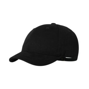 clakllie men's baseball cap casual short brim hat trucker snapback caps umpire cadet hats plain cotton cap,black