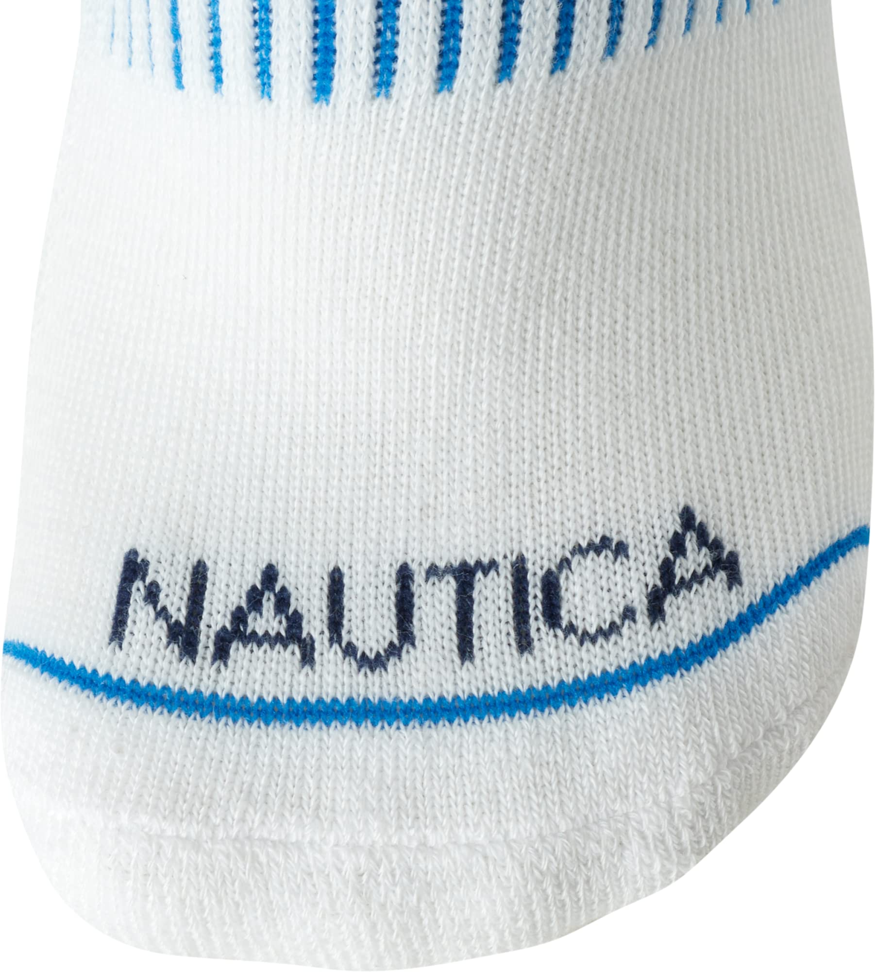 Nautica Women's Socks - Athletic Cushion Low Cut Socks (6 Pack), Size 4-10, Bright Assortment