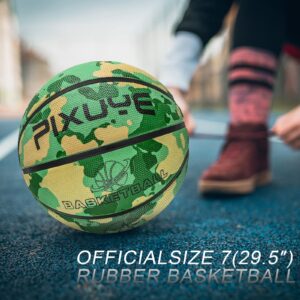 PIXUYE Youth Basketball Size 7(29.5") Men Women Indoor Outdoor Street Basketball