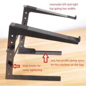 Strong Hold SH-LS01E DJ Laptop Stand Height Adjustable Width Adjustable