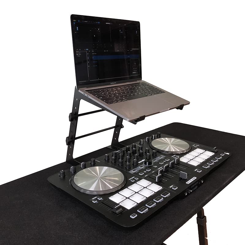 Strong Hold SH-LS01E DJ Laptop Stand Height Adjustable Width Adjustable