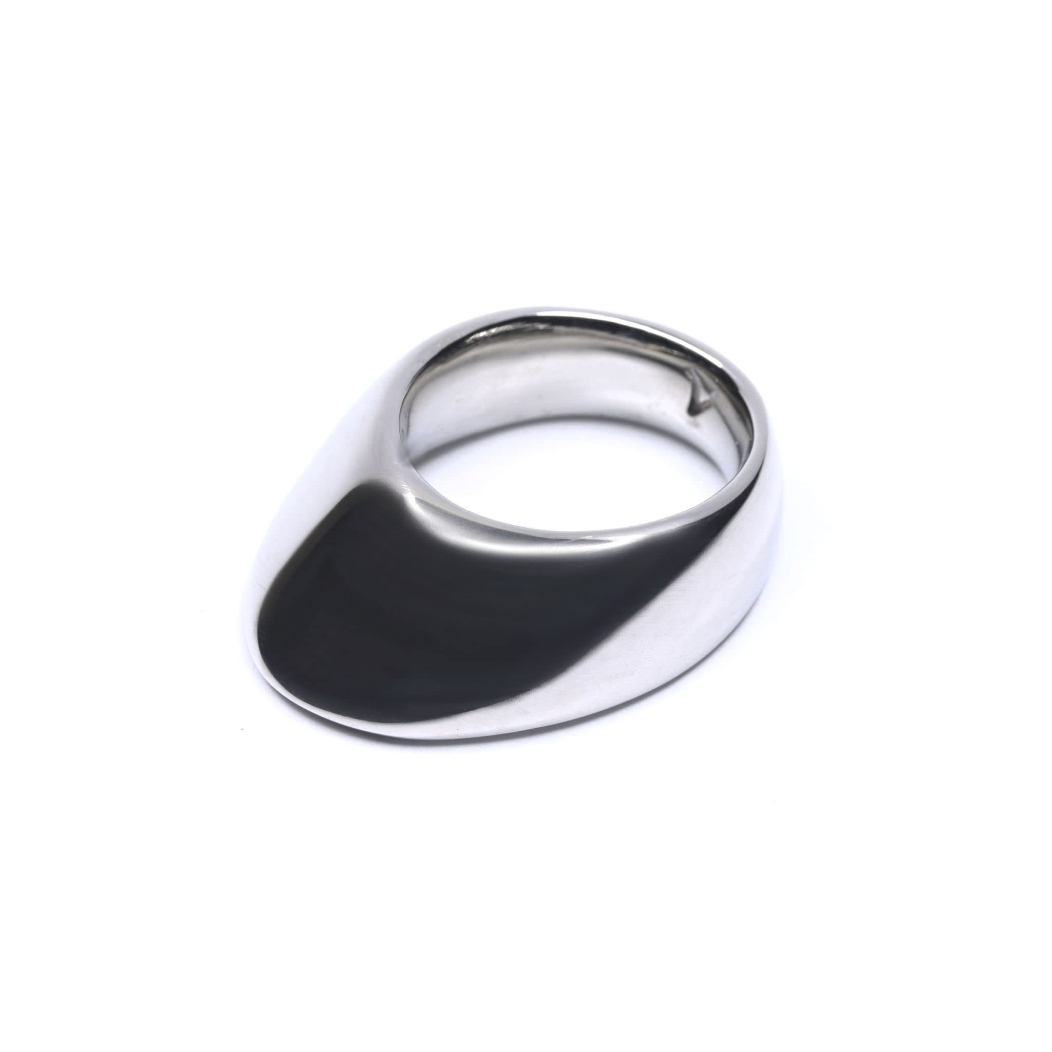 Vermil Lantern Silver Plus Thumb Ring (20x23 mm)