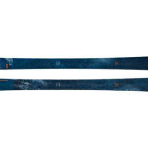 Blizzard Men's 8A225400001 Brahma 82 All-Mountain Freeride Blue/Orange Skis (Bindings Not Included), Size 166