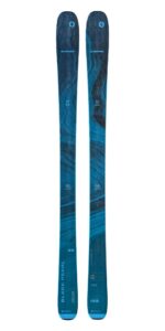 blizzard women's 8a227500001 black pearl 88 all-mountain freeride lightweight blue skis (bindings not included), size 159