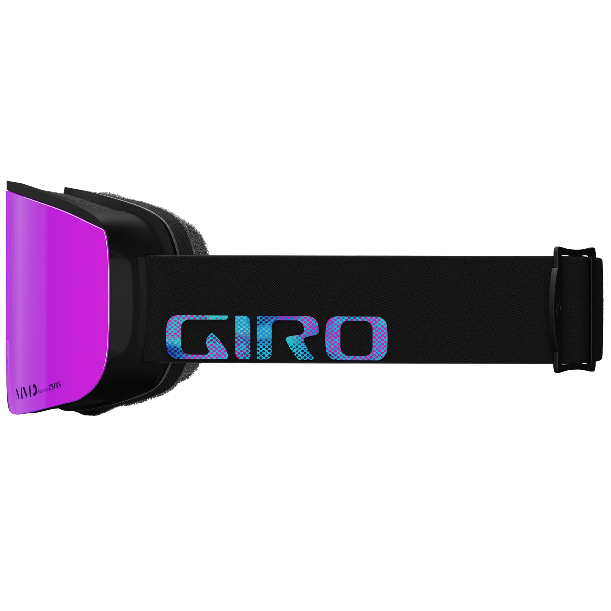 Giro Ella Ski Goggles - Snowboard Goggles for Women - Black Chroma Dot Strap with Vivid Pink/Vivid Infrared Lenses