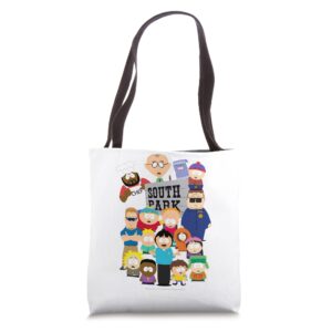 south park cast tote bag