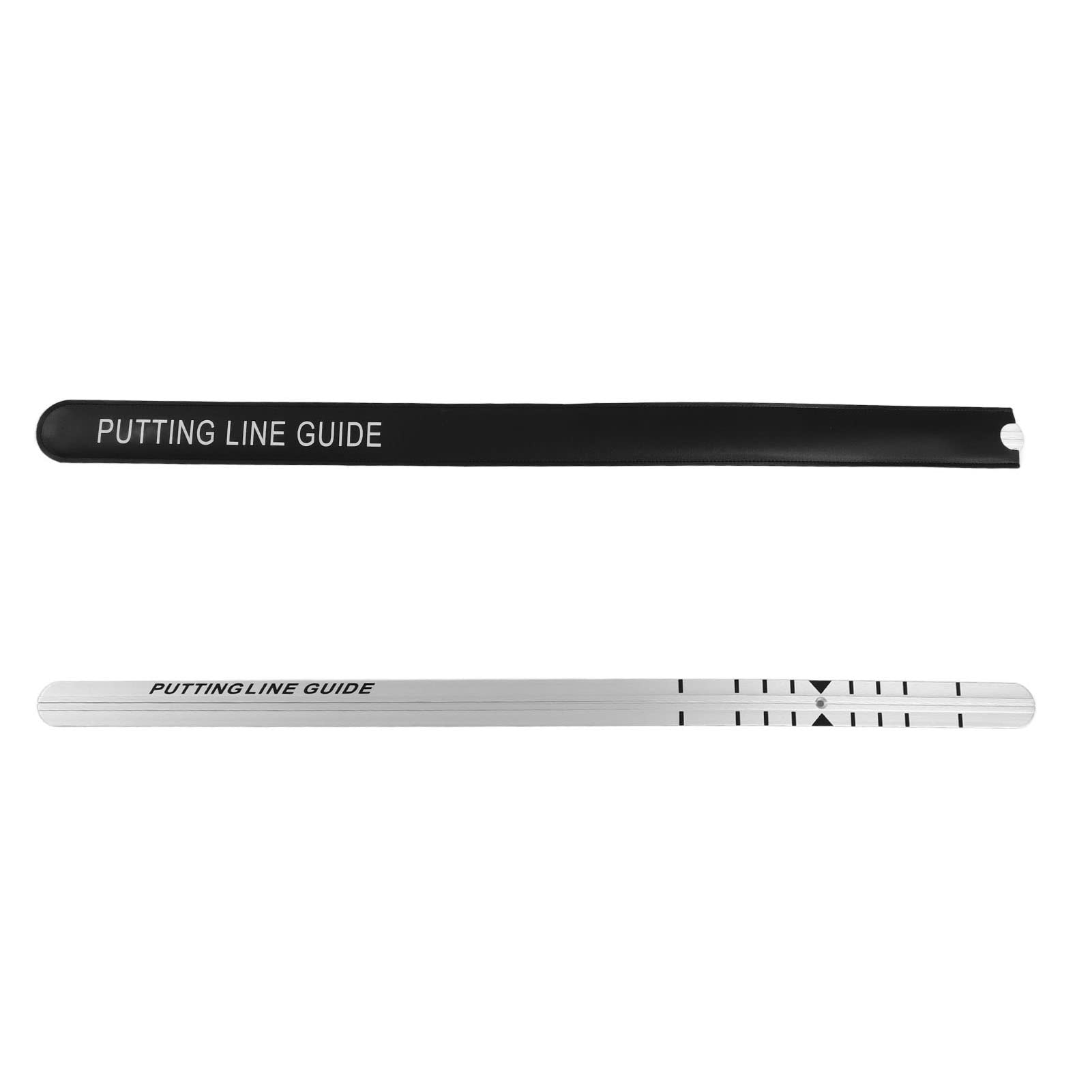 Putter Ruler, Putting Alignment Rail for Putting Green 12 Inch Ruler Putting