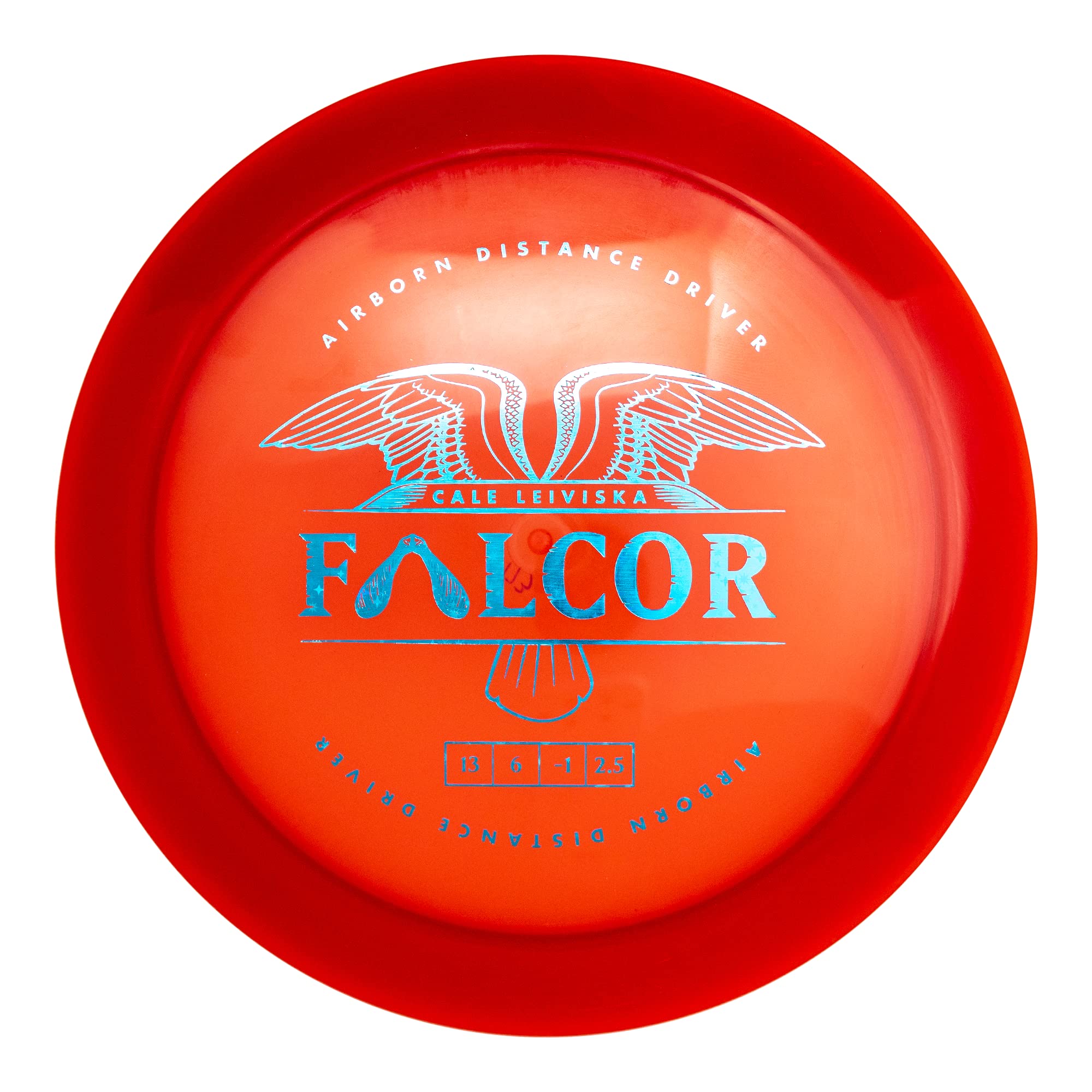 Prodigy Disc Cale Leiviska 400 Falcor | Overstable Distance Driver | Comparable Flight to Innova Destroyer | Extremely Glidey and Consistent Flight | Prodigy Collab Series | Colors May Vary