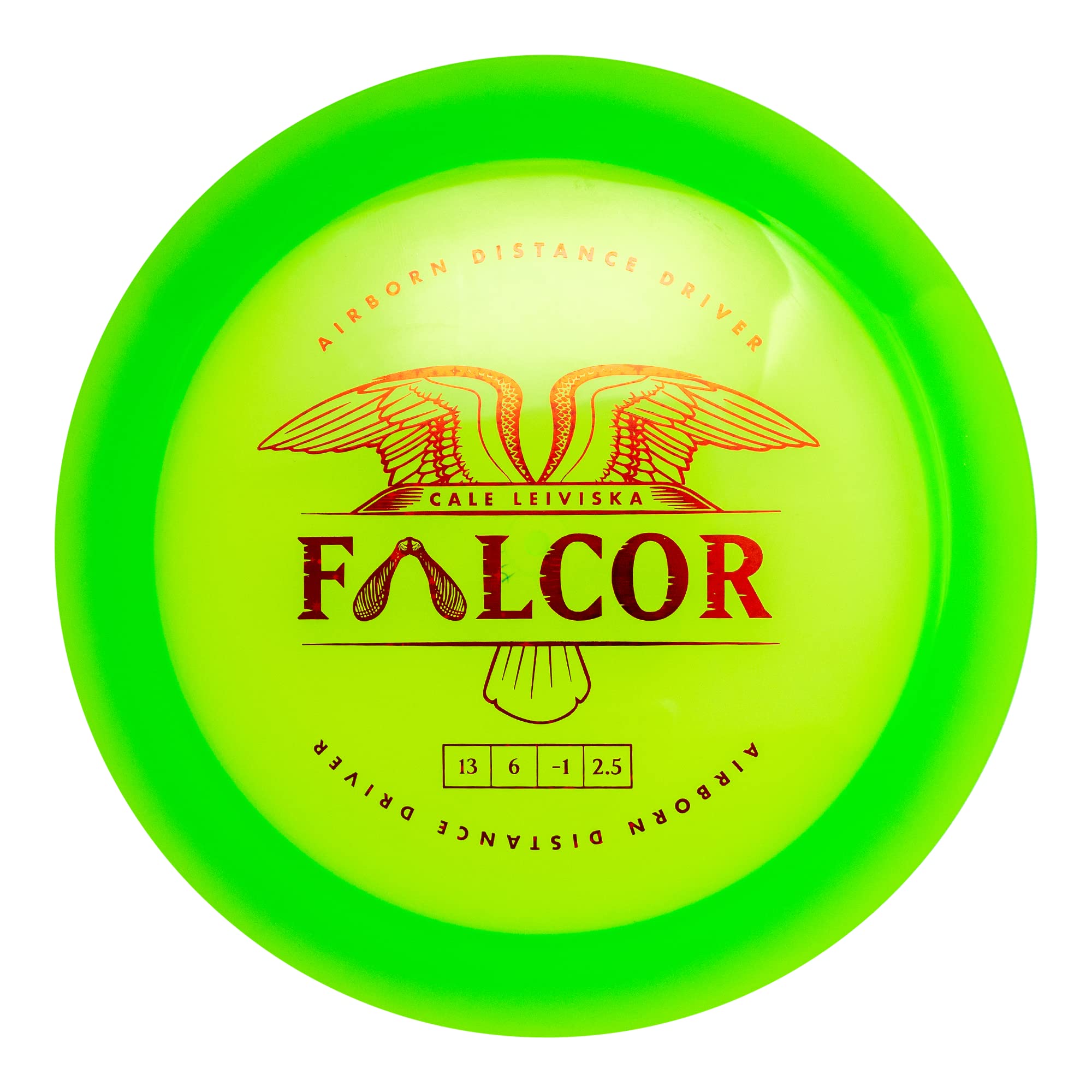 Prodigy Disc Cale Leiviska 400 Falcor | Overstable Distance Driver | Comparable Flight to Innova Destroyer | Extremely Glidey and Consistent Flight | Prodigy Collab Series | Colors May Vary