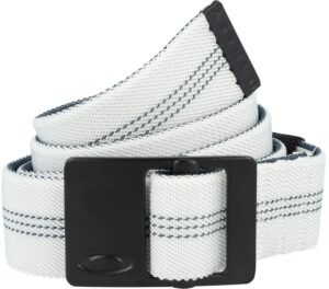 oakley mens contender strech belt, white