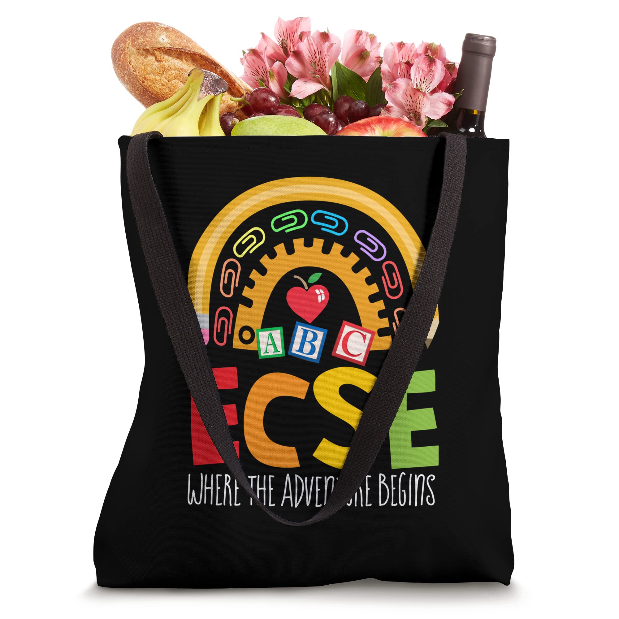 Early Childhood Special Education SPED ECSE Crew Squad Tote Bag