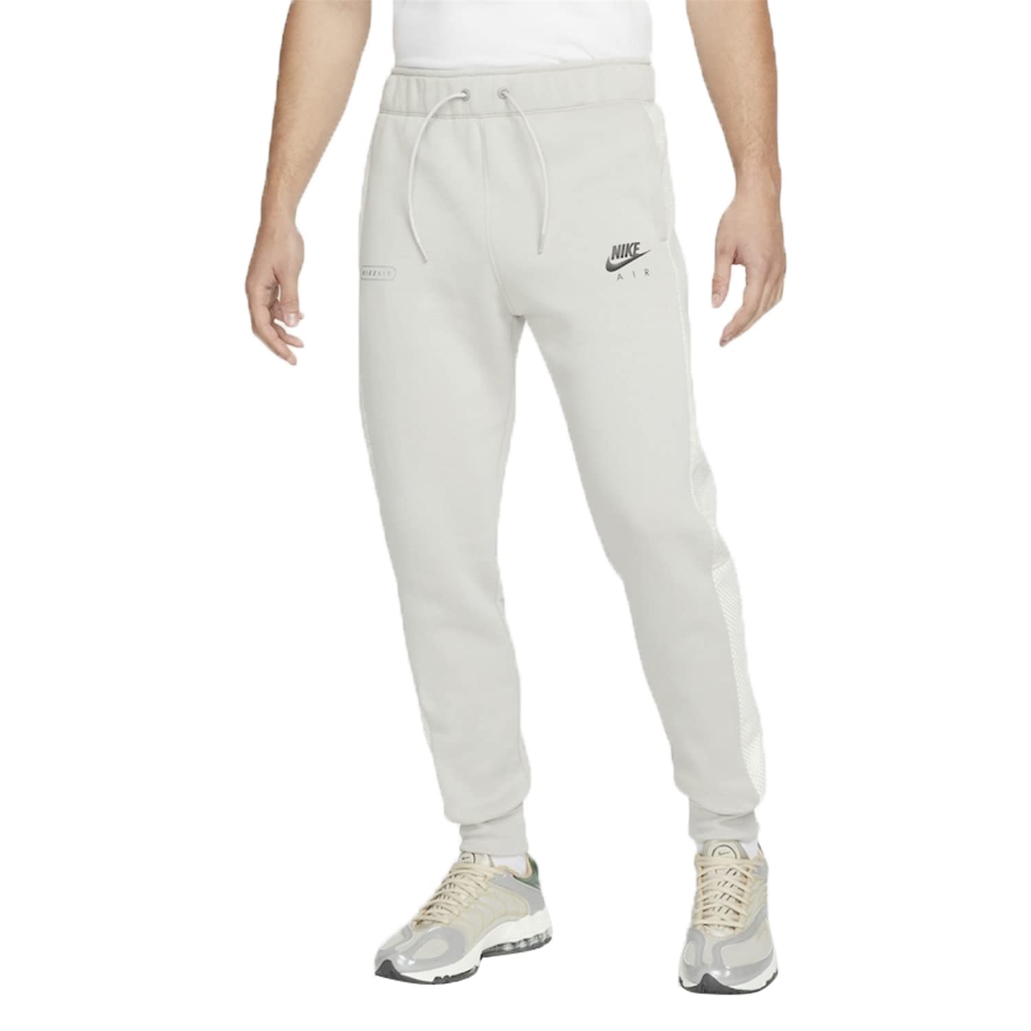 Nike Air Cuffed Men Pants,DM5209-012 (as1, Alpha, l, Regular, Regular, Grey, Large, Regular)