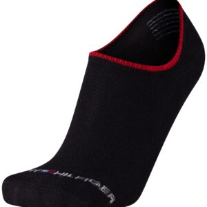 Tommy Hilfiger Men's Athletic Socks - Cushion Sport Liners (6 Pack), Size 7-12, Black