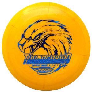 Innova Discs GSTR Thunderbird Disc Golf Distance Driver, Accurate and Controlled Drives (Colors Will Vary) (173-175g)