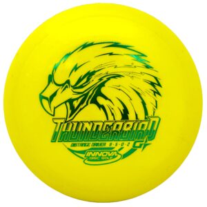 Innova Discs GSTR Thunderbird Disc Golf Distance Driver, Accurate and Controlled Drives (Colors Will Vary) (173-175g)