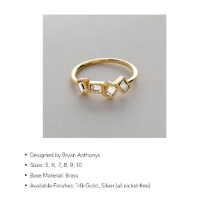 Bryan Anthonys Beautifully Broken Ring, 14K Gold Rings for Women, Size 8