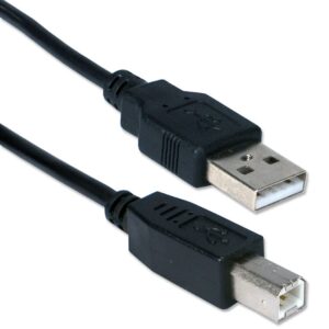 NTQinParts USB Data Sync Power Charging Cable Cord for Roland GO:Piano 88-Key Digital Piano Keyboard (GO-88P)