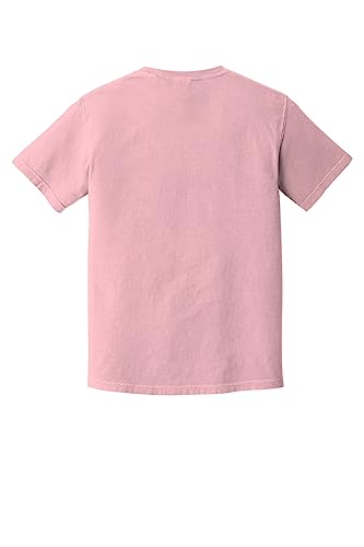 Comfort Colors Men's Adult Short Sleeve Tee, Style 1717 (Large, Light Blossom)