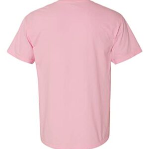 Comfort Colors Men's Adult Short Sleeve Tee, Style 1717 (Large, Light Blossom)