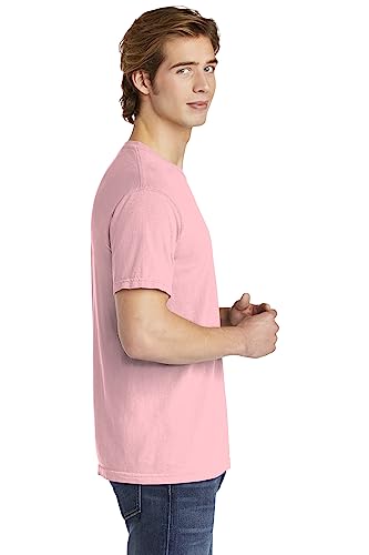 Comfort Colors Men's Adult Short Sleeve Tee, Style 1717 (Large, Light Blossom)