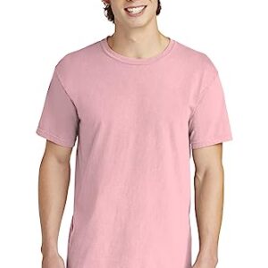 Comfort Colors Men's Adult Short Sleeve Tee, Style 1717 (Large, Light Blossom)