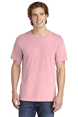 Comfort Colors Men's Adult Short Sleeve Tee, Style 1717 (Large, Light Blossom)