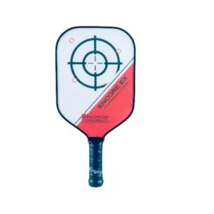 Engage Pickleball Encore EX and MX Pickleball Paddle with Polymer Core - USAPA Approved Pickleball Paddles Pickleball Rackets for Adults (EX LITE, RED)