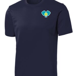 Dinkers & Bangers United™ - Men's Pickleball Performance T-Shirt - 2 Sided (as1, Alpha, x_l, Regular, Regular, Navy, XL)