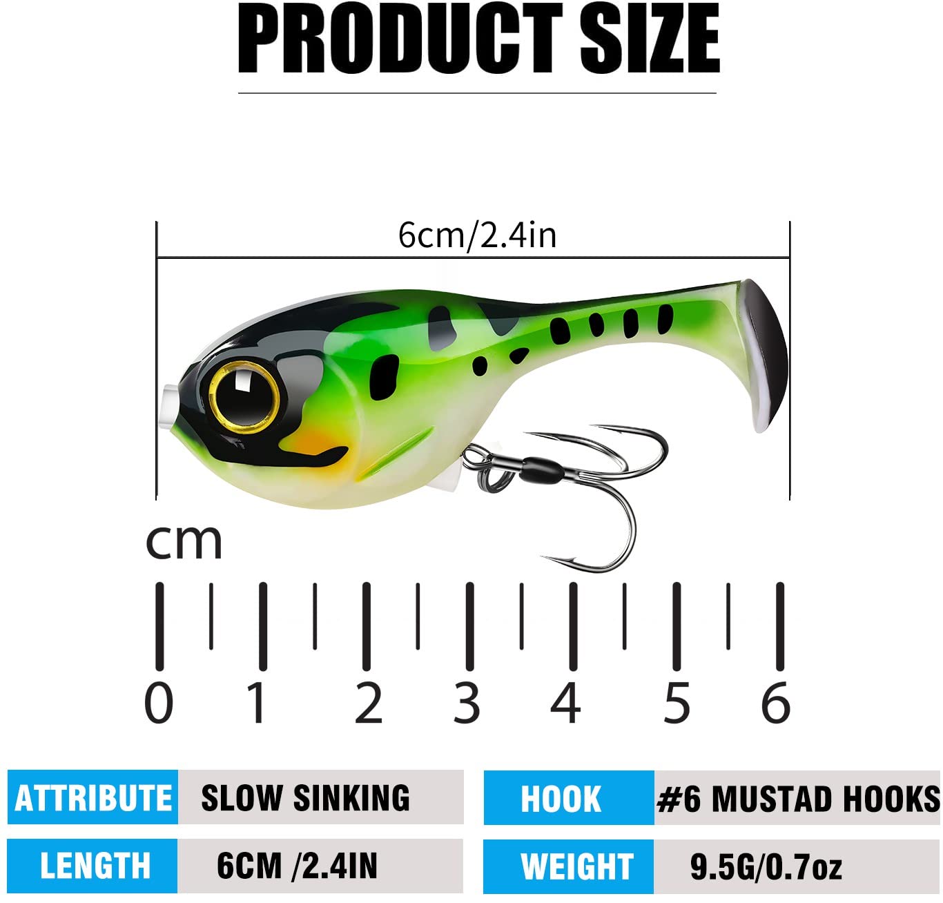 Fishing Lures-Fishing Equipment Fishing Lures bass Fishing Tackle bass Lures Soft Bionic Fishing Lure Fishing Teasers Fishing Bait bass Fishing Lure Fishing Gifts for Men (A-3PCS-2)