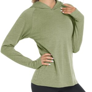 Long Sleeve Shirts Ladies Running Shirts Dry Fast Workout T Shirts Athletic Shirts Top Tee Fishing Shirts Summer UV Protection Shirts for Women