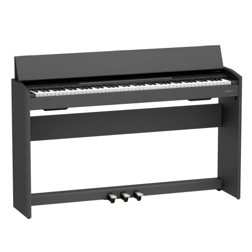 Roland F107 Digital Streamlined and Affordable Home Piano with Attractive Modern Design | Perfect for Beginners | Class-Leading Sound and Playability | Onboard Bluetooth