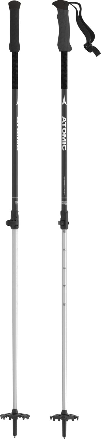 Atomic BCT Touring Ski Poles Black/Silver