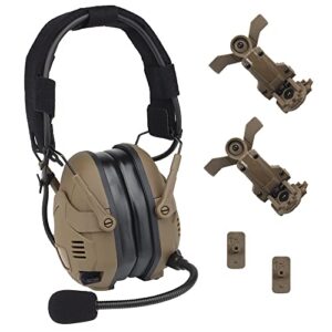 shanyingquan tactical bluetooth headset noise reduction ops core arc wendy m-lok helmet tuning noise cancelling headphones