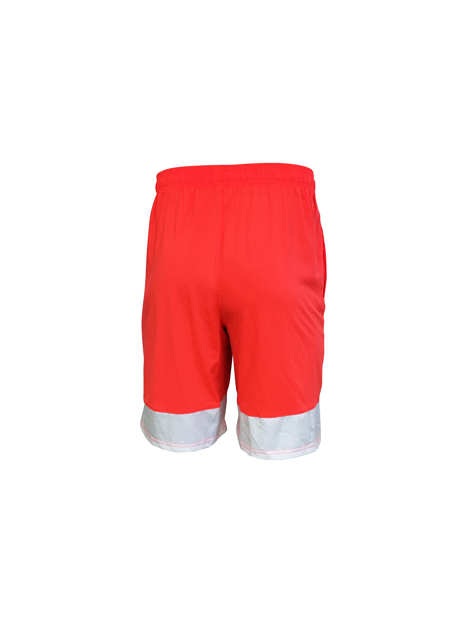 Under Armour Men's Shorts Polyester/Elastane Blend Loose Shorts Orange (Large)