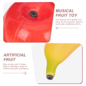 Generic 2 PCS Musical Hand Percussion Shakers Percussion Fruit Maracas Simulation Fruit Shakers for Adult Kids, T1347YMAO00B7I1ELB