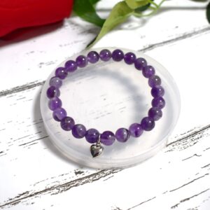 NKIPORU Coworker Leaving Gifts for Women Farewell Gifts Going Away Gifts Retirement Gifts for Coworkers Boss New Job Gifts Bracelet Christmas Gift Purple